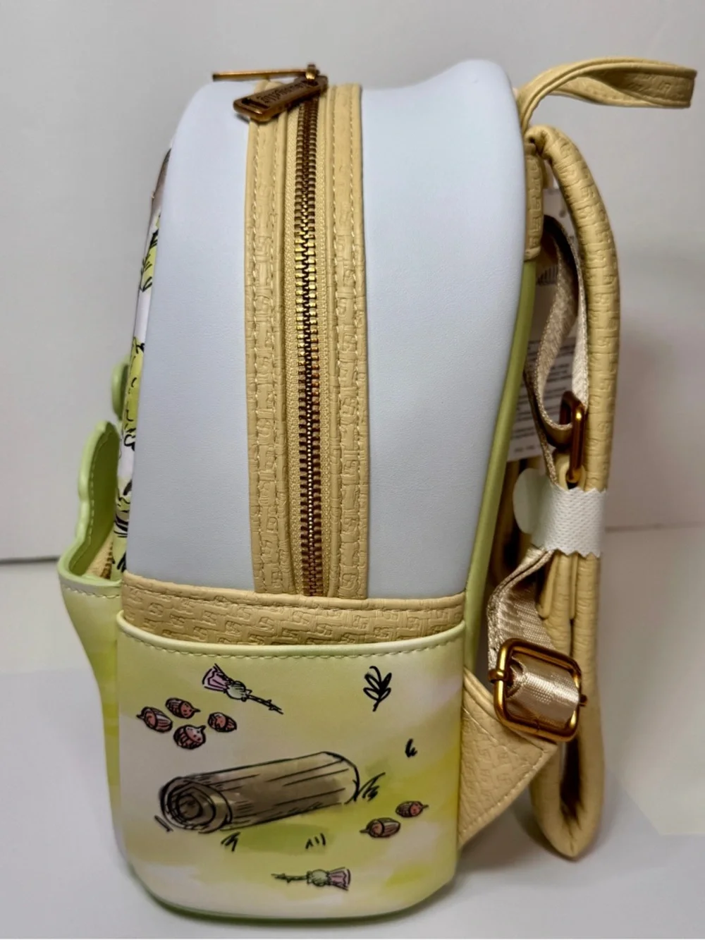 NWT. Disney Parks Winnie the Pooh and Friends Picnic Fun Loungefly Mini Backpack - Picture 13 of 16